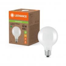 Ledvance E27 Besonders Effiziente LED Kugellampe Globe 95 Classic 3,8W wie 60W 2700K warmweißes Licht